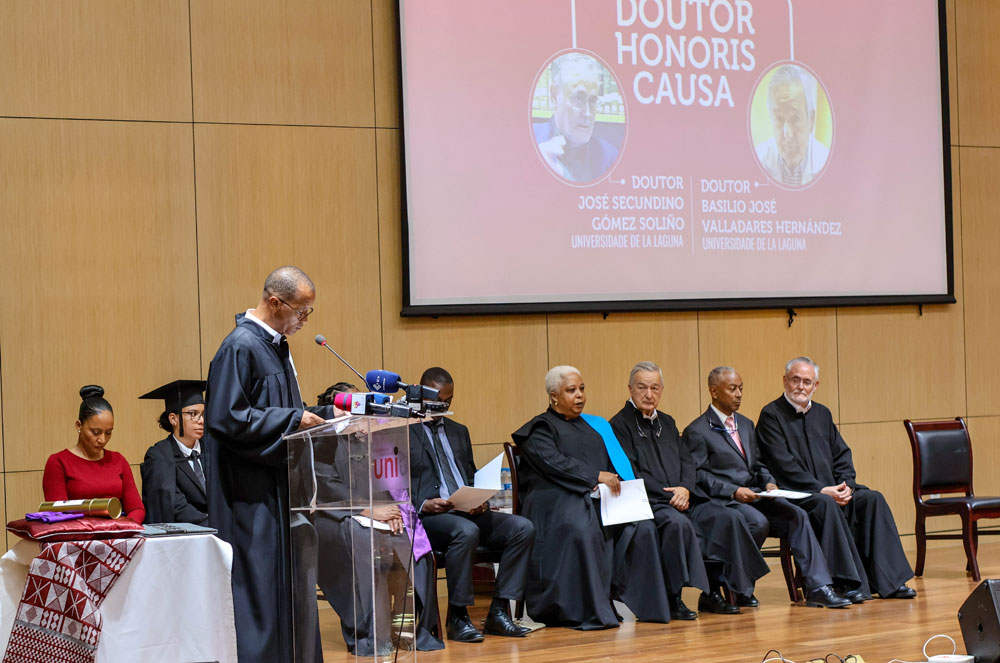 Soliño Valladares doctores honoris causa Universidad Cabo Verde